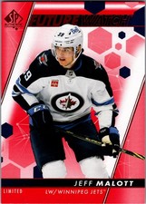 2022-23 SP Authentic Future Watch Limited Red Jeff Malott RC #184