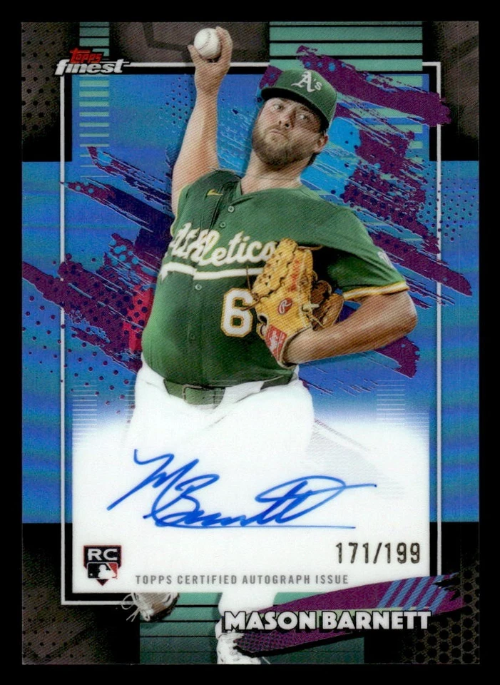 2026 Topps Finest - Mason Barnett #FA-MB | eBay