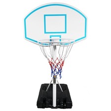 Poolside Basketball Hoop Portable Swimming Pool Basketball System Height Adjusta