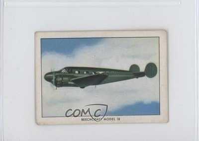 1940-42 Wings Cigarettes T87 Beechcraft Model 18 #44 0l4h