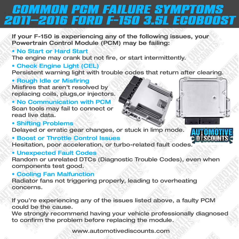 Ford F150 2015 3,5 L EcoBoost P/N FL3A-12A650-XA ECM ECU PCM VIN programado Foto 4 de 4