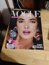 Vogue January 1986 Bill King Tatjana Patitz Paulina Porizkova Christy Turlington