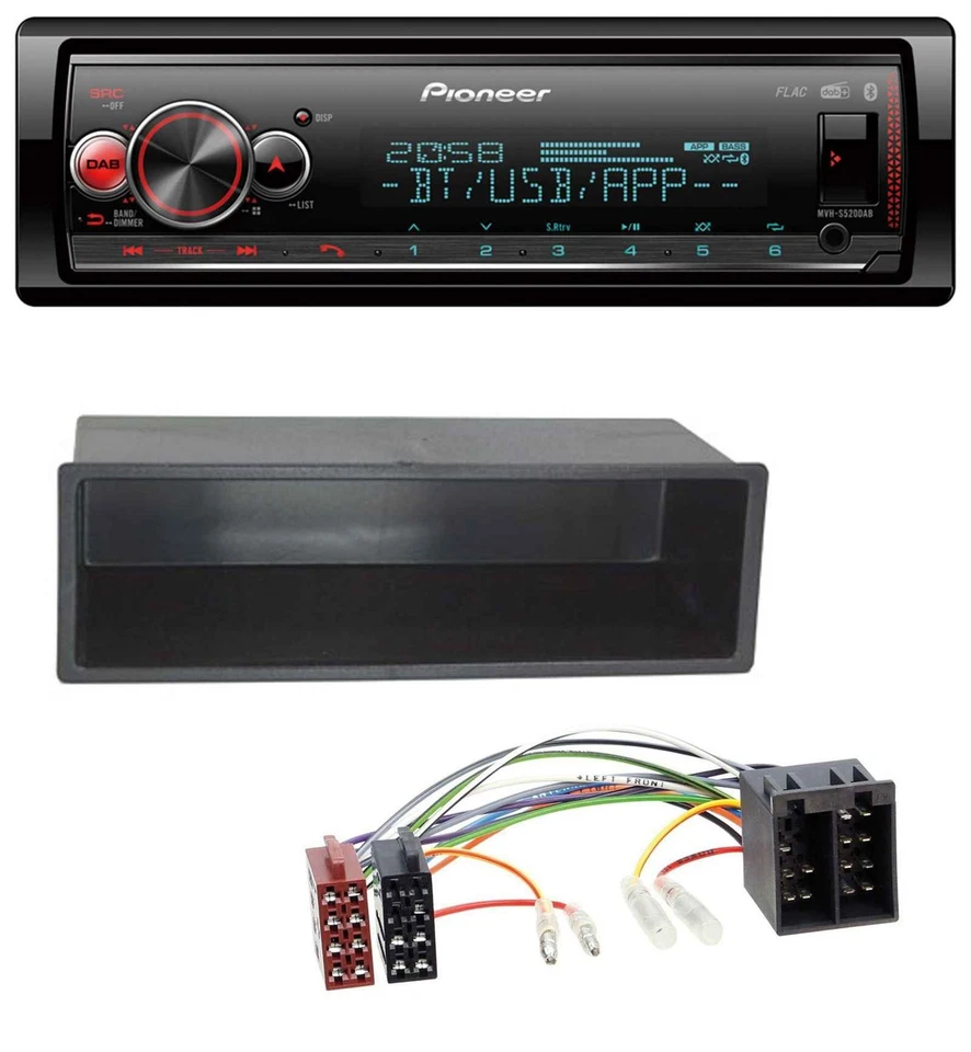 Pioneer Bluetooth USB MP3 DAB Autoradio für Mercedes A-Klasse M-Klasse Vaneo VW - Bild 1 von 4
