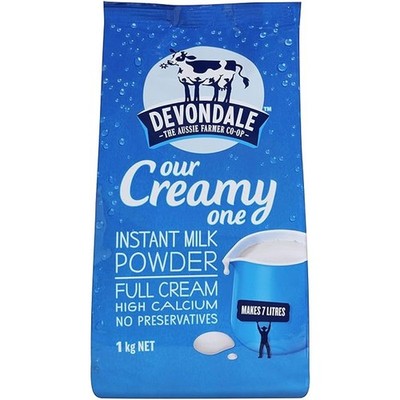 DEVONDALE INSTANT MILK POWDER 1 KG-NEW