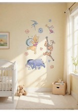 Disney Large Wall STICKERS set decals Winnie The Pooh characters Tiger Piglet