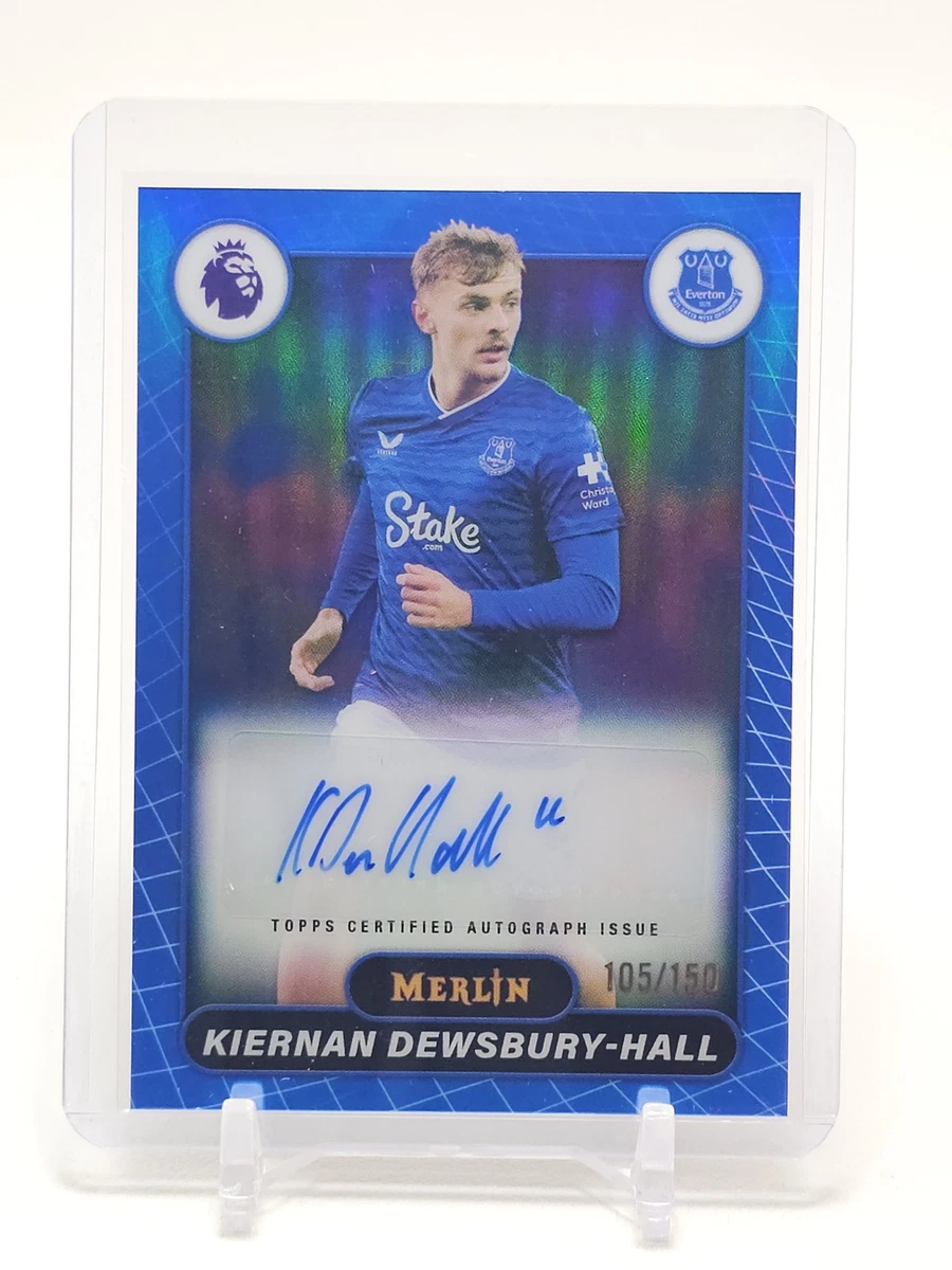 Soccer Everton Autographed Sports Trading Cards & Accessories for