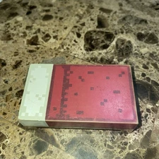 Minecraft Survival Mode Figure Red Bed Accessory Bed Only