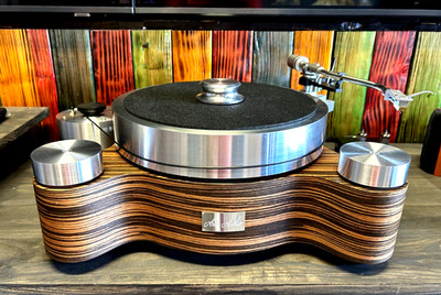 Custom Audiophile Triangle Turntable Pro-ject Rega VPI Hand Made in USA READ