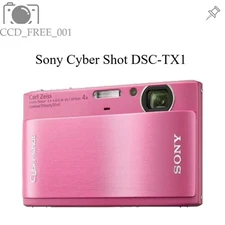 Sony Cyber ​​Shot DSC-TX1 Digital Camera 10.2MP 4x Optical Zoom Pink Auto Focus