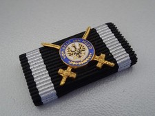 A10-12) Ordensspange Bandspange Preußen Königlicher Hausorden mit Schwertern