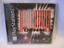 vintage 1997 PlayStation video game CD One image