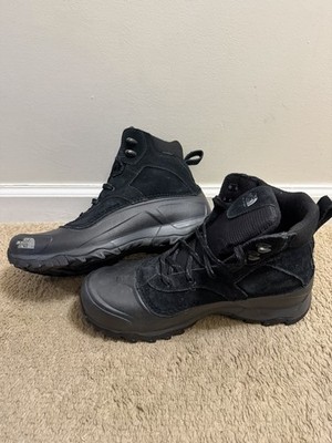 The North Face Boots Snowfuse Mens 11.5 Blk HeatSeeker Waterproof Insulated
