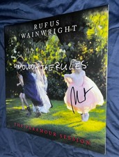 Rufus Wainwright Signed Vinyl Album Unfollow The Rules With Proof
