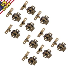 10x Cabinet Catches Cupboard Stop Closer For Wardrobe Hardware Furniture dq