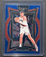 2024-25 Panini Select Donovan Clingan #69 Blue (Retail)