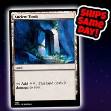 Ancient Tomb - Custom Art Magic: The Gathering Playtest Card - Commander EDH