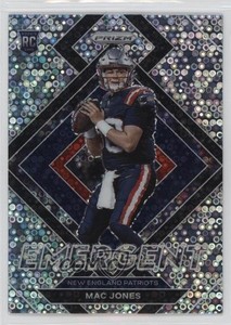 2021 Panini Prizm Emergent No Huddle Prizm Mac Jones #E-6 Rookie RC