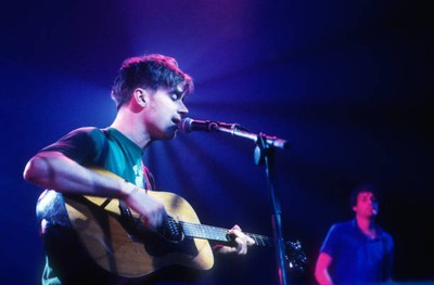 Blur Damon Albarn Alex James Brielpoort Deinze 2nd April 1997 Old Photo 1