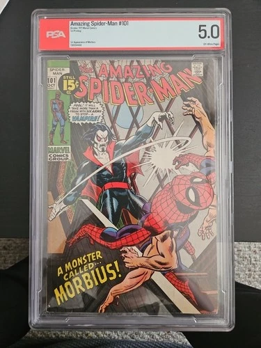 Marvel Comics the Amazing Spider-Man #101 First Printing (October 1971) CGC 5.0