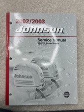 2002 2003 BRP Johnson Outboard Service Manual SN/ST 9.9 - 30 HP 2S 5005465