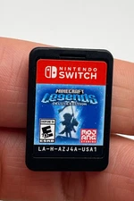 Minecraft Legends Deluxe Edition-Nintendo Switch ( Game cartridge only ) TESTED