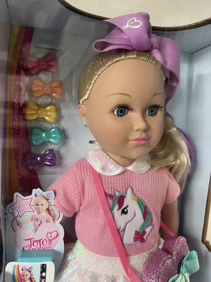 Muñeca My Life As Jojo Siwa 18" Unicornio Camisa Accesorios 2018 Walmart Ekslusive Foto 3 de 4