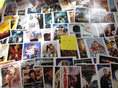 Cinema Filmkarten / Video Plus - Plakatkarten  (CI  1 a.)- Über 60 Stück