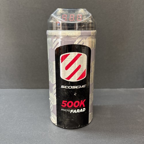 Scosche Micro Fared Digital Capacitor-Untested