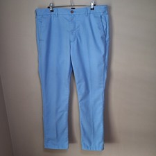 Izod Men  s Powder Blue Straight Leg Chinos Pants; Size 36x32