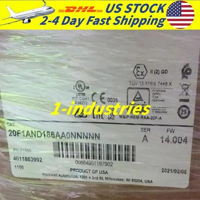 Allen Bradley 20F1AND186AA0NNNNN PowerFlex 753 186A 150HP 480V VFD Frame 6