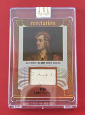 2025 Eternal Revelation History Relics Lord Byron 99/99 Last Print