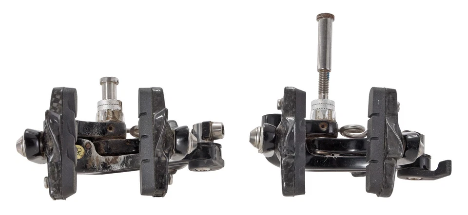 FSA K-Force 公路自行车轮辋制动卡钳套装双枢轴黑色碳 Ti 合金 F/R — 第 4/4 张图片