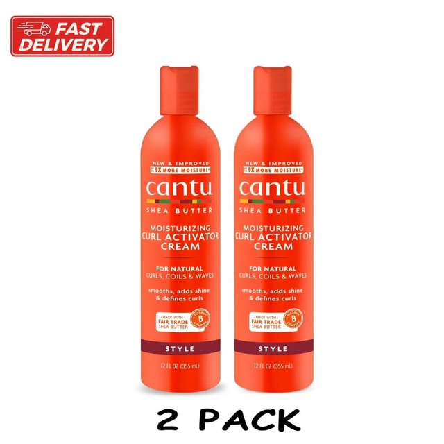 Cantu Shea Butter Moisturizing Curl Activator Cream (355ml)