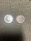 1964 Kennedy Silver Half Dollars 90% Silver   Lot of 2 coins