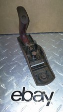 Old Vintage Antique 9 3/8 Wood Wooden Plane Tool Made In The USA Brand Unknown
