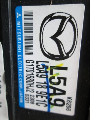 2013 MAZDA 6 TCM Transmission Control Module 2.5L OEM | eBay