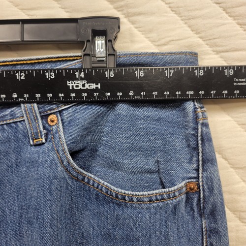 Vintage Levi’s 501 Jeans Herren 38 x 34 Hergestellt in den USA 90er Knopfleiste Midrise Medium - Bild 2 von 10