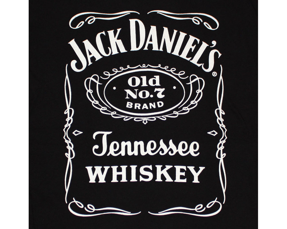 Jack Daniel's Old No. 7 Whiskey Logo Graphic TShirt Black | eBay