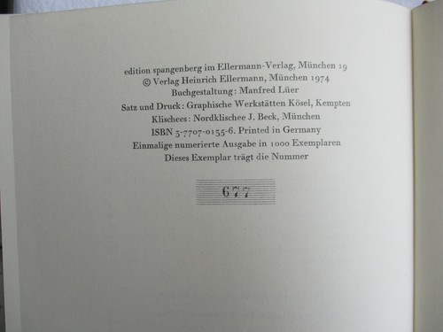 Riemerschmidt ( Hrsg. ) ALFRED KUBIN - AUS MEINEM LEBEN 1974 edition spangenberg - Picture 5 of 5