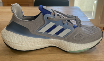 ADIDAS Men's Ultra Boost 22 Gray White Lucid Blue Sneakers HP9189 - Brand  New | eBay