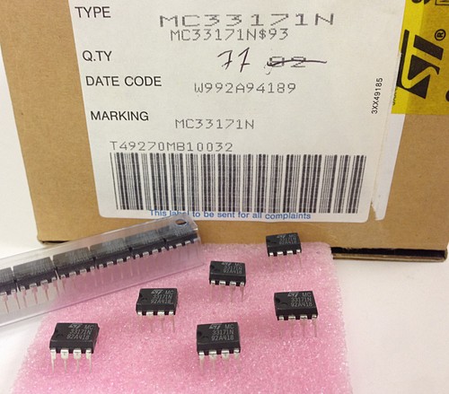 5 Stück MC33171N | LOW POWER OPERATIONAL AMPLIFIER | 4V-44V | comp. 741 | DIP8 - Picture 5 of 6
