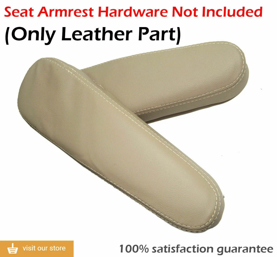 Бежевый кожаный чехол на подлокотник сиденья из ПВХ подходит для Nissan Quest 2004-2009 годов выпуска - Изображение 2 из 4