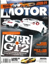 MOTOR Magazine June 2009 Nissan GT-R Porsche GT2 Lamborghini LP670-4 SV Mazda MX