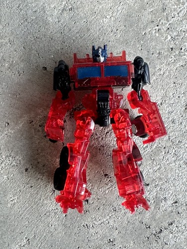 Takara TRANSFORMERS OPTIMUS PRIME ENERGON IGNITERS SPEED Japan Fire Red Clear - Picture 2 of 12