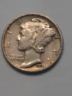 1934 MERCURY DIME    FINE