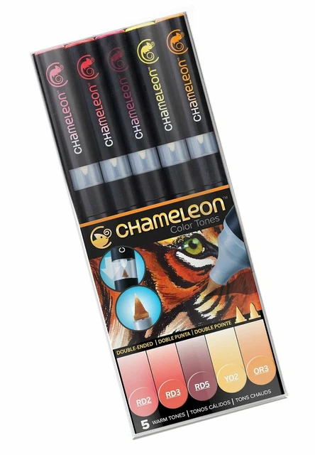 Lápices y marcadores Chameleon para artistas