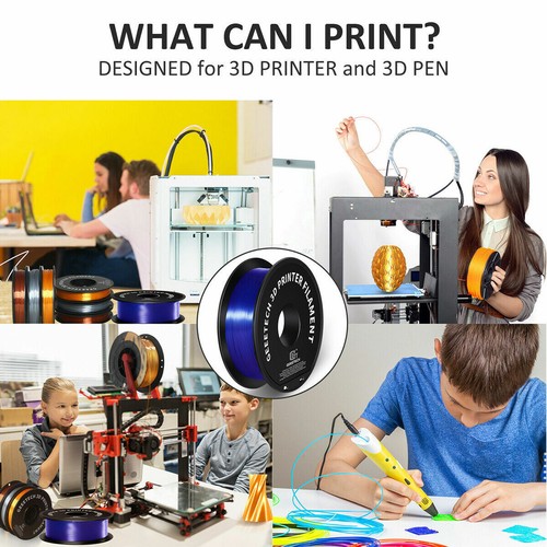 Geeetech Silk Royal Blue 3D Printer Filament 1KG 1.75mm PLA Quality Consumable - Photo 7/7