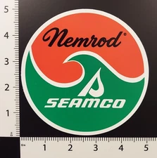 Nemrod Seamco Diving Decal repro 6milUV vinyl 5" Dive Tank Mask Sticker Seamless