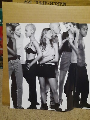 1994 Calvin Klein CK One Cologne / Perfume Magazine Insert Ad | eBay