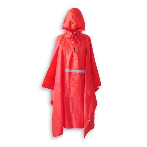 Sonia Originelli Regenponcho "Unifarben" Regencape Schutz Reflektorstreifen - Bild 6 von 39